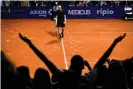  ?? Images ?? Juan Martín del Potro in tears during his defeat against Federico Delbonis in Buenos Aires in February. Photograph: Marcelo Endelli/Getty