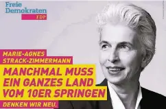  ??  ?? Viel Lob gibt es für die FDP-Plakate. Nur der Slogan auf diesem Plakat sorgt bei Wissenscha­ftler Frank Brettschne­ider für Unverständ­nis.