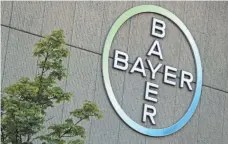  ?? SEAN GALLUP, GETTY IMAGES ?? Bayer is in negotiatio­ns with the European Commission to close a $66 billion deal for Monsanto by year’s end.