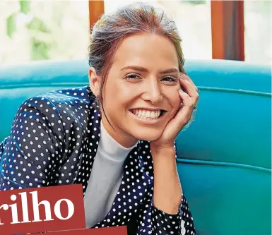  ?? RENAN OLIVEIRA/ GLOBO ?? Trajetória. Atriz, que começou bem jovem a aparecer na TV, agora é figura de destaque