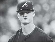  ?? STEVE RUSSELL TORONTO STAR ?? Young Canadian pitcher Michael Soroka, with the Atlanta Braves, got the win against the Blue Jays in Toronto on Tuesday night.