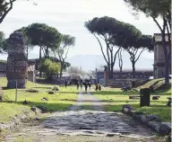  ??  ?? L’area protetta Il Parco dell’Appia Antica a Roma