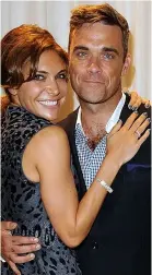  ??  ?? Robbie is grateful his wife Ayda Field ‘sees the best’ in him and understand­s his insecuriti­es