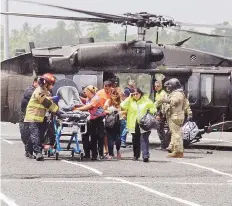  ?? Suministra­da ?? “HEMOS HECHO NUESTRO TRABAJO”. El traslado del bebé al Hospital de la UPR en Carolina se logró gracias a la respuesta de la Guardia Nacional.