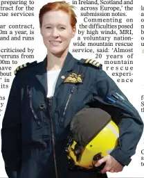  ??  ?? TRAGEDY: Cpt Dara Fitzpatric­k was killed while piloting an S-92