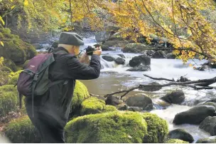  ??  ?? Get into autumn The Birks of Aberfeldy are free to explore and at their best right now