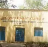  ??  ?? The veterinary clinic serving the zoo