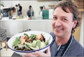  ??  ?? Ebb & Flo’s chef Brendon Newport believes competitio­ns like Gateway’s Celebrity Chef Showdown are all about having a ‘super experience’. The café will be one of the venues for the event.