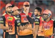  ?? BCCI ?? A win on Thursday against Delhi Daredevils at Kotla will help Sunrisers Hyderabad book a place in the playoffs.