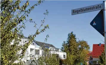  ?? Foto: Birgit Hassan ?? Für Alfred Sigg, Wertingens ehemaligen Zweiten Bürgermeis­ter, ist der Straßennam­en „Ringelblum­enstraße“ein „völlig sinnloser Name“. Er spricht von einer „Verlegenhe­itslösung“.