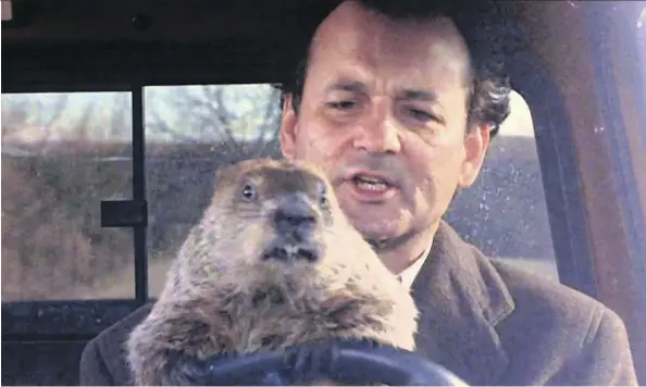  ?? SONY PICTURES ?? Saturday Night Live veteran Bill Murray stars in Groundhog Day, a popular 1993 movie the academy overlooked come awards time.