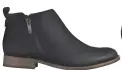  ??  ?? Leather “Haverly” booties,
Franco Sarto ($185)