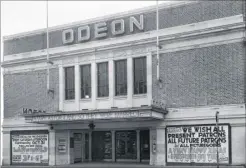  ??  ?? Above and below, the Odeon cinema which opened in 1936 and closed in 1976 and is now Mecca Bingo; demolition of the Ashford Picture Palace in Tufton Street in 1962