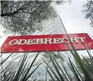  ??  ?? Odebrecht. La constructo­ra brasilera, en la mira por sobornos.