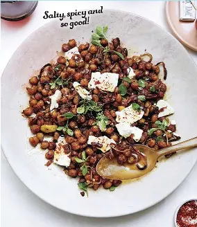 Frizzled Chickpeas With Feta Pressreader