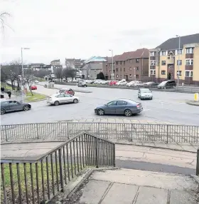  ??  ?? Lonely road
Mill Street is the only Rutherglen road earmarked for improvemen­ts