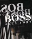  ?? FOTO: DPA ?? Logo von Hugo Boss.