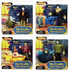  ??  ?? ABOVE
A selection of Spawn Yellow Submarine figures.