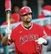  ?? AP 2020 ?? Albert Pujols fended off speculatio­n after his wife implied on social media that this would be his final season.