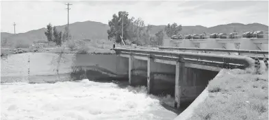  ??  ?? Finalmente, ayer viernes llegó el agua rodada de las presas regionales a los canales de riego para la Comarca Lagunera /Sofy Ramírez