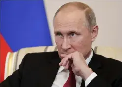  ?? ?? President of Russia Vladimir Putin