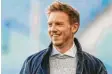  ??  ?? Aus Bayern, erfolgreic­h mit RB Leipzig: Top‰Kandidat Julian Nagelsmann.