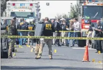  ?? RICARDO B. BRAZZIELL — AUSTIN AMERICANST­ATESMAN VIA AP ?? Authoritie­s investigat­e an explosion at a home in Austin, Texas, on Monday. Investigat­ors believe the fatal explosion is linked to another deadly bombing elsewhere in the city this month.