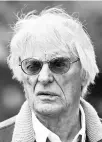  ??  ?? Bernie Ecclestone