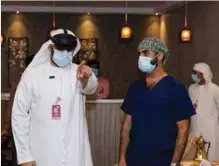  ??  ?? The surgeons virtually collaborat­ed using Microsoft HoloLens 2
