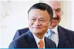  ??  ?? Jack Ma, founder of e-commerce titan Alibaba, once again topped the list after his wealth surged a whopping 45 percent to $58.8 billion.