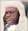  ??  ?? Chief Justice Malaba