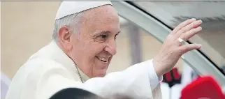  ?? FOCUS FEATURES ?? Pope Francis: A Man of His Word is a close look at the spiritual leader, whose empathy for the poor and disenfranc­hised sets him apart from many current world leaders.