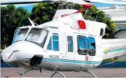  ?? ARCHIVO ?? El helicópter­o desapareci­do es un Bell-412.