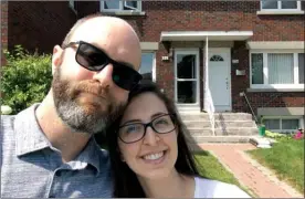  ?? The Canadian Press ?? Iain Reeve and his wife, Cassandra Sclauzero moved from rental home to rental home in Vancouver, but their final solution for secure housing was to move to Ottawa and buy two houses, one for them and another for his parents.