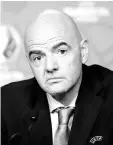  ??  ?? Gianni Infantino