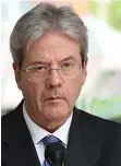  ??  ?? ROGÉRIO TUTI | EDIÇÕES NOVEMBRO Chefe do governo Paolo Gentiloni terminou visita