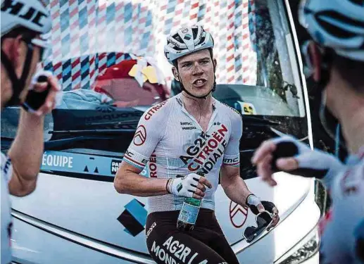  ?? Foto: Getty Images ?? Bob Jungels kann sein Leistungsm­aximum derzeit nicht abrufen. Nun weiß er zumindest warum.