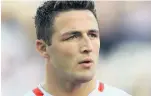  ??  ?? Sam Burgess has retired from the game