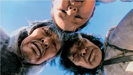  ?? COURTESY ISUMATV ?? Zacharias Kunuk(b. 1957 Iglulik/Montreal) —Atanarjuat:The Fast Runner (still) 2001 Film172 min