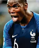  ??  ?? Big-game player: Pogba