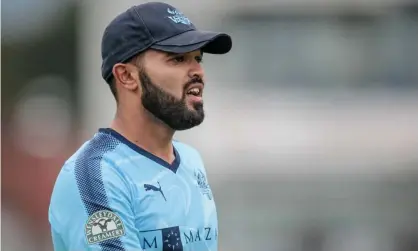  ?? Photograph­y Limited/Alamy Stock Photo ?? Azeem Rafiq playing for Yorkshire in 2017. Rafiq spoke out last September, alleging that institutio­nal racism at the club was ‘worse than it’s ever been’. Photograph: Caught Light