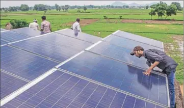  ?? BLooMBerg ?? IIT Madras will help rural households of the region to access solar power and improved sanitation facilities