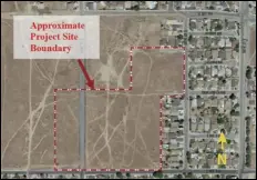  ?? MAP COURTESY OF THE CITY OF PALMDALE ?? The City of Palmdale, along with other agencies, is seeking input for developing housing on 13 acres owned by the city and Palmdale School District.