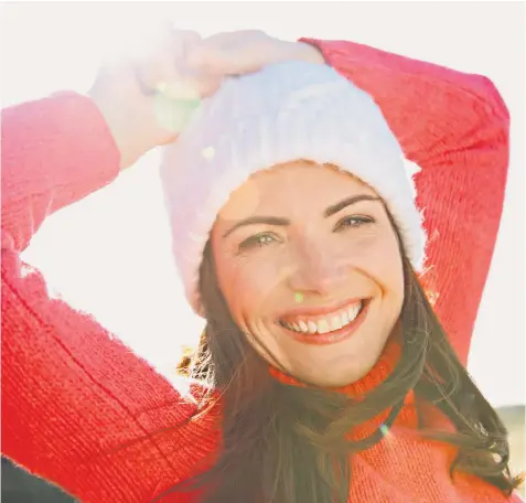  ??  ?? Winter sunshine: the NHS recommends that we should take daily vitamin D supplement­s