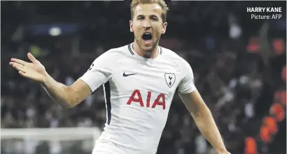  ?? Picture: AFP ?? HARRY KANE