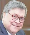  ??  ?? William Barr