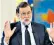  ??  ?? Mariano Rajoy, Spain’s prime minister, has threatened to take ‘drastic’ measures