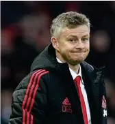  ?? FOTO: LEHTIKUVA/(OLI SCARFF ?? Ole Gunnar Solskjäer har haft en efterlängt­ad■ effekt på ett underprest­erande Manchester United.