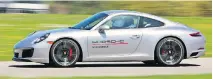  ?? CLAYTON SEAMS ?? “Even when you feel as though you’re starting to reach the 911’s limits, you’ve barely scratched the surface of its true capabiliti­es,” says Nick Tragianis of driving the Porsche 911 Carrera S.