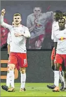  ?? FOTO: EFE ?? Timo Werner celebra su gol